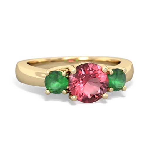 tourmaline-emerald timeless ring