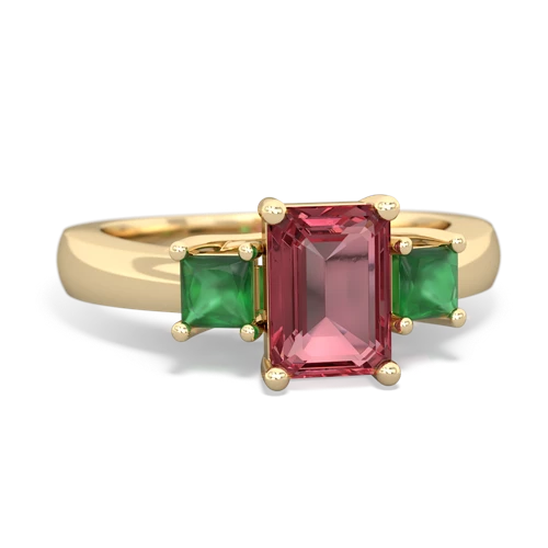 tourmaline-emerald timeless ring