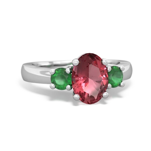 tourmaline-emerald timeless ring