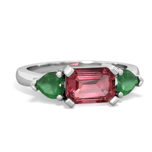 tourmaline-emerald timeless ring