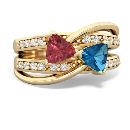 tourmaline-london topaz couture ring