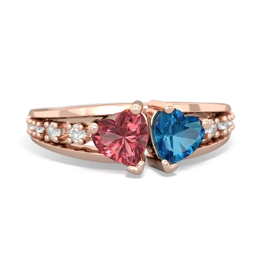 tourmaline-london topaz modern ring