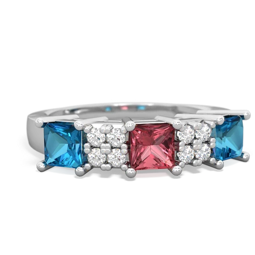 tourmaline-london topaz timeless ring