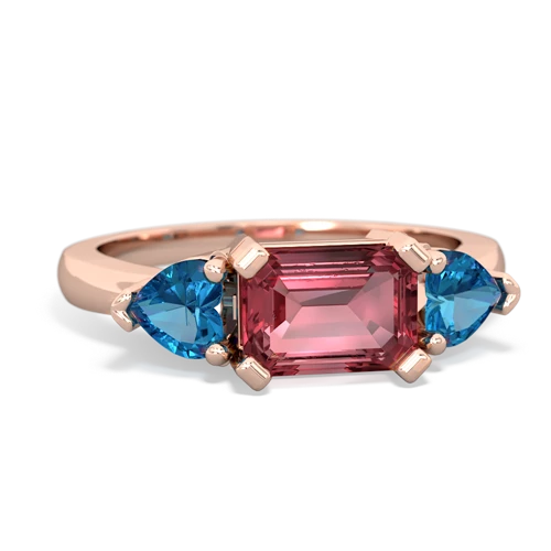 tourmaline-london topaz timeless ring