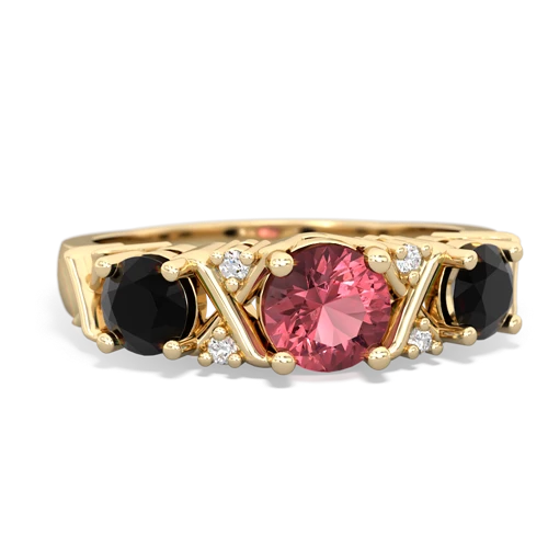 tourmaline-onyx timeless ring