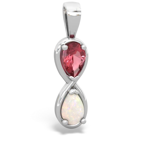 Opal Pink Tourmaline Swarovski Crystal Suncatcher - JGBeads