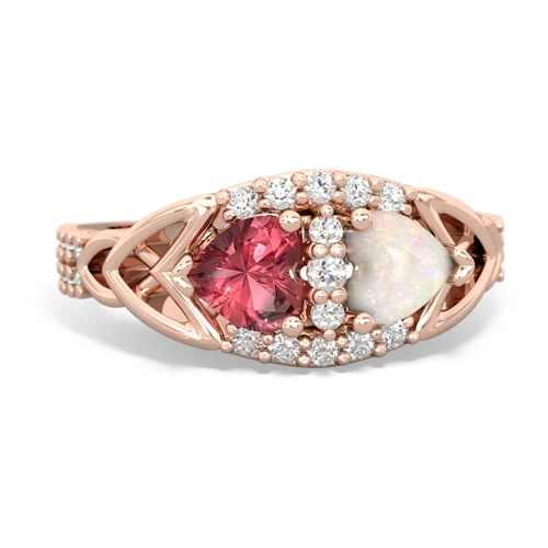 tourmaline-opal keepsake engagement ring
