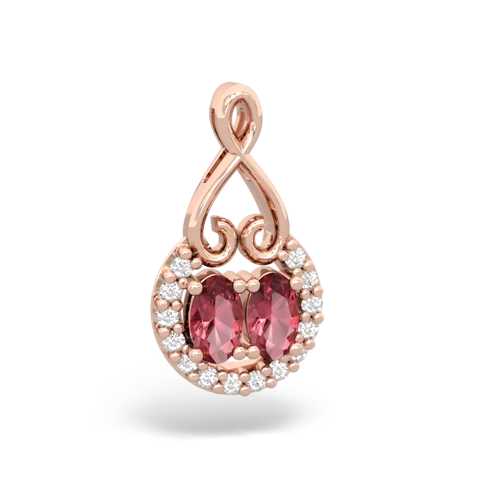 tourmaline love nest pendant