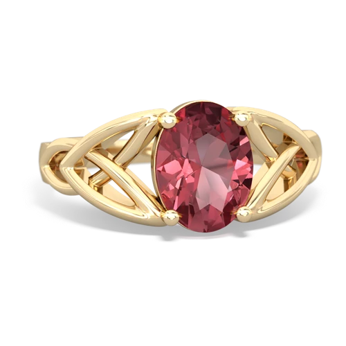 tourmaline celtic ring