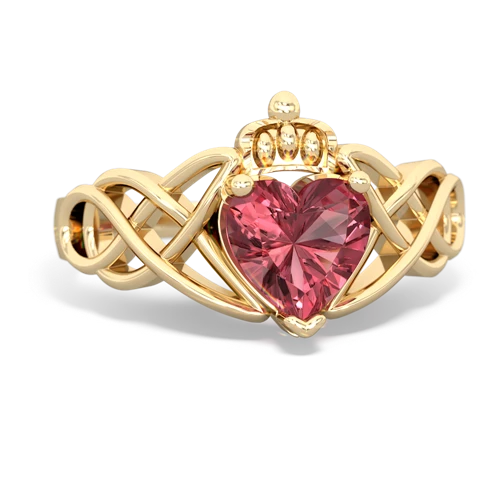 tourmaline claddagh ring