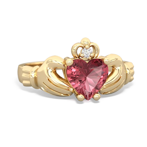 tourmaline claddagh ring