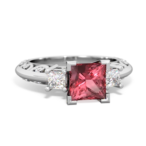 tourmaline engagement ring