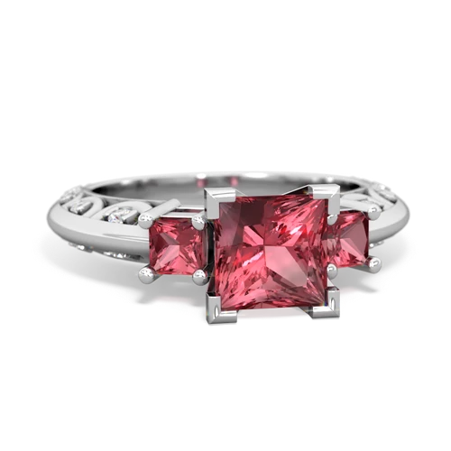 tourmaline engagement ring