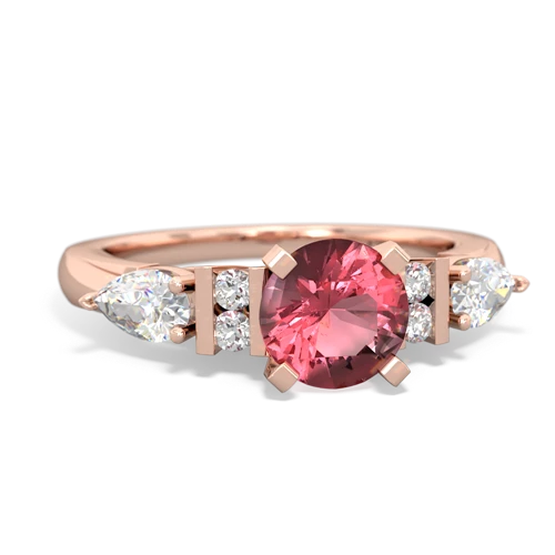 Pink Tourmaline Engagement Genuine Pink Tourmaline ring Ring