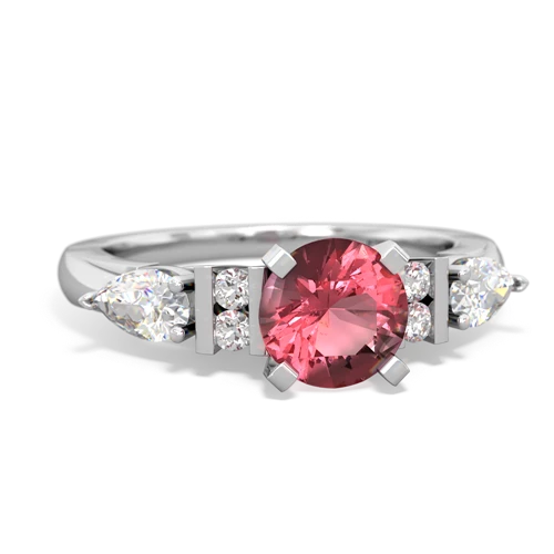 Pink Tourmaline Engagement Genuine Pink Tourmaline ring Ring