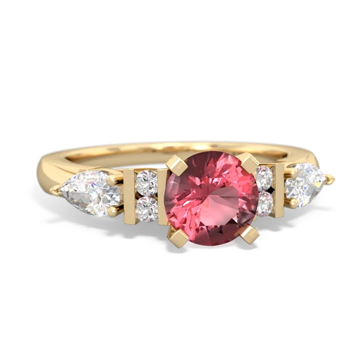 Pink Tourmaline Engagement Genuine Pink Tourmaline ring Ring