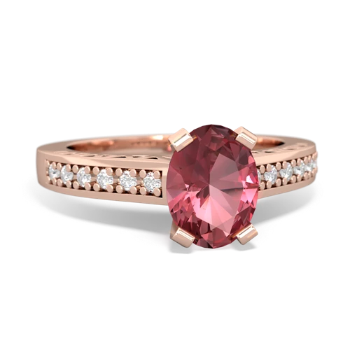 Pink Tourmaline Art Deco Genuine Pink Tourmaline ring Ring