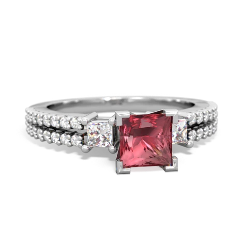 tourmaline engagement ring