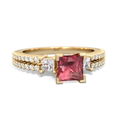 tourmaline engagement ring