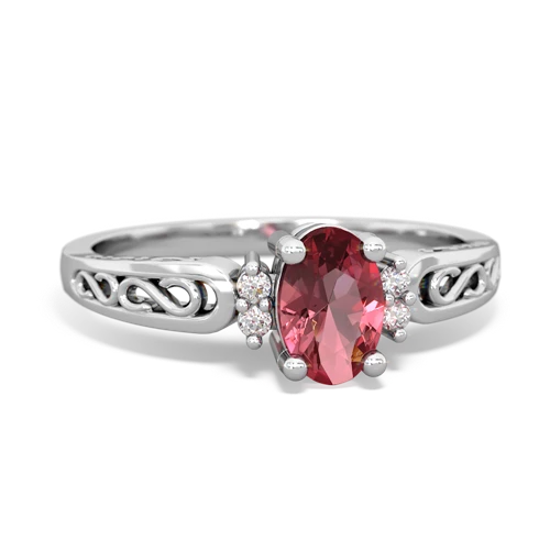 tourmaline filligree ring