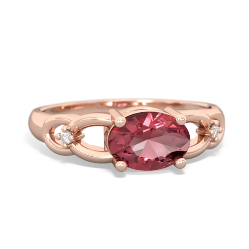 Pink Tourmaline Links Genuine Pink Tourmaline ring Ring