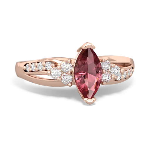 Pink Tourmaline Antique Style Genuine Pink Tourmaline ring Ring