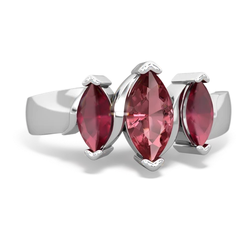 tourmaline-ruby keepsake ring