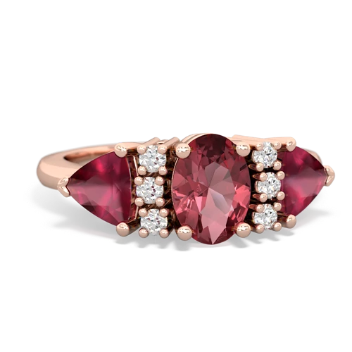 tourmaline-ruby timeless ring