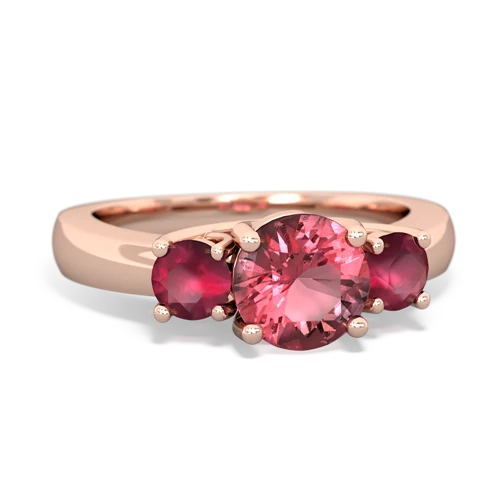 tourmaline-ruby timeless ring