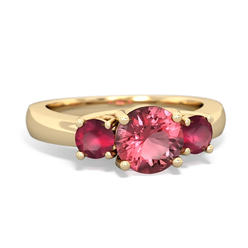 tourmaline-ruby timeless ring