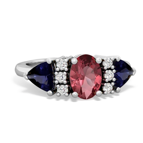 tourmaline-sapphire timeless ring