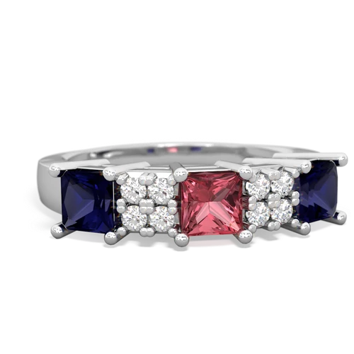 tourmaline-sapphire timeless ring