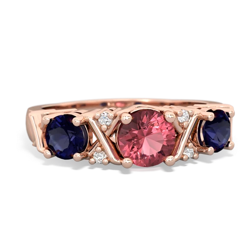 tourmaline-sapphire timeless ring