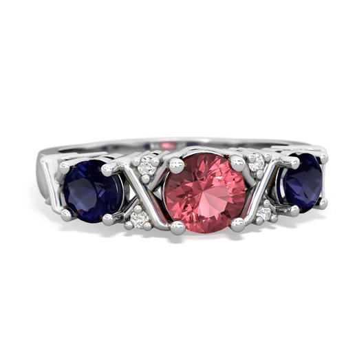 tourmaline-sapphire timeless ring