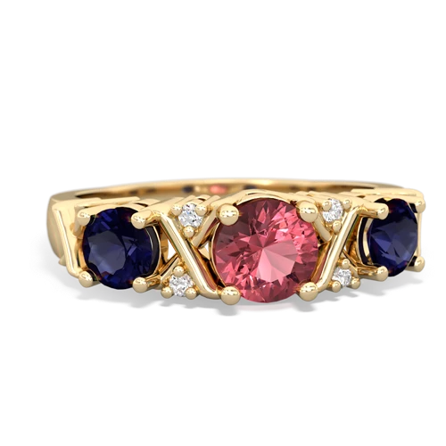 tourmaline-sapphire timeless ring