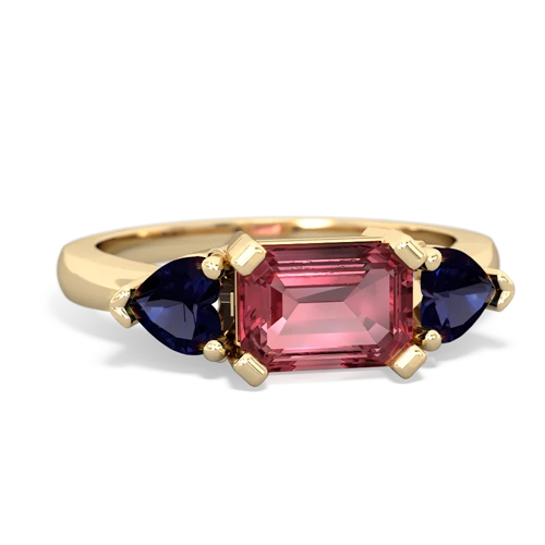 tourmaline-sapphire timeless ring