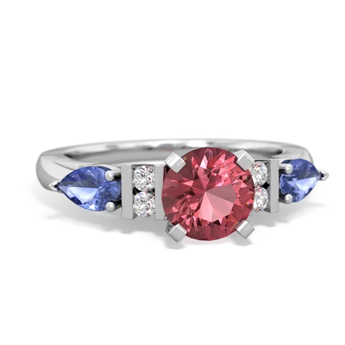 tourmaline-tanzanite engagement ring