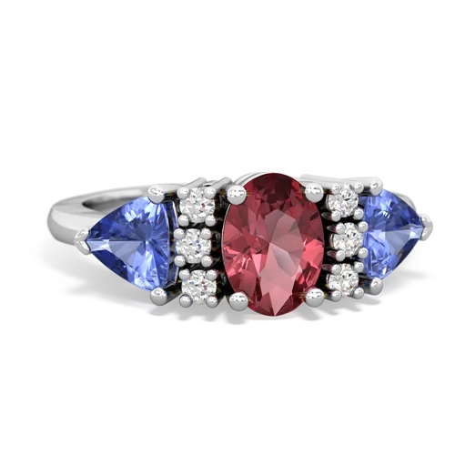 tourmaline-tanzanite timeless ring