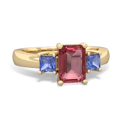 tourmaline-tanzanite timeless ring