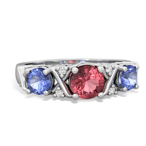 tourmaline-tanzanite timeless ring