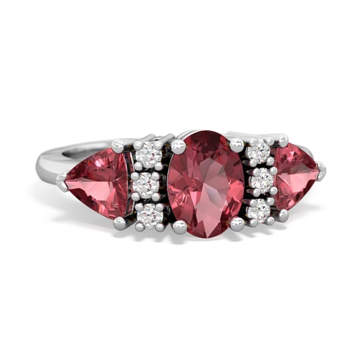 tourmaline-tourmaline timeless ring