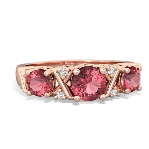 ruby-turquoise timeless ring