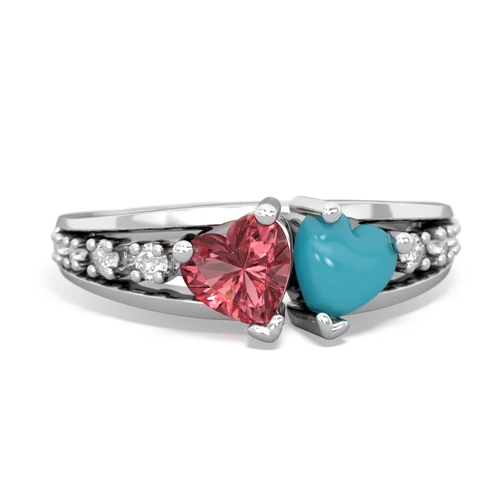 tourmaline-turquoise modern ring