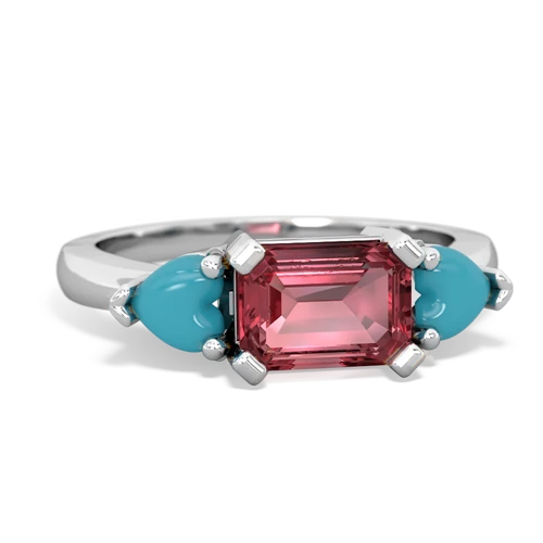 tourmaline-turquoise timeless ring