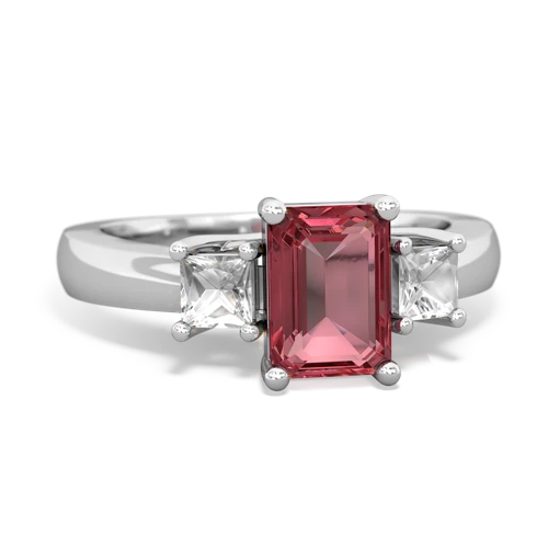 tourmaline-white topaz timeless ring