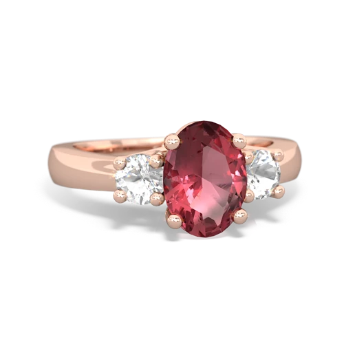 tourmaline-white topaz timeless ring