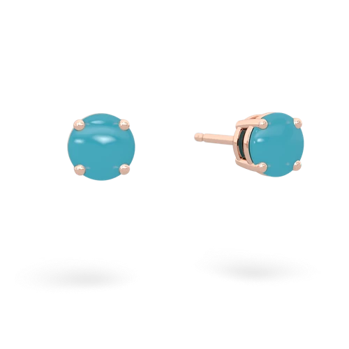 turquoise stud earrings