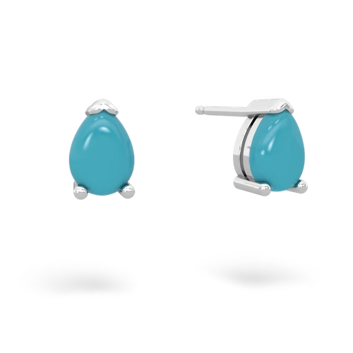 turquoise stud earrings