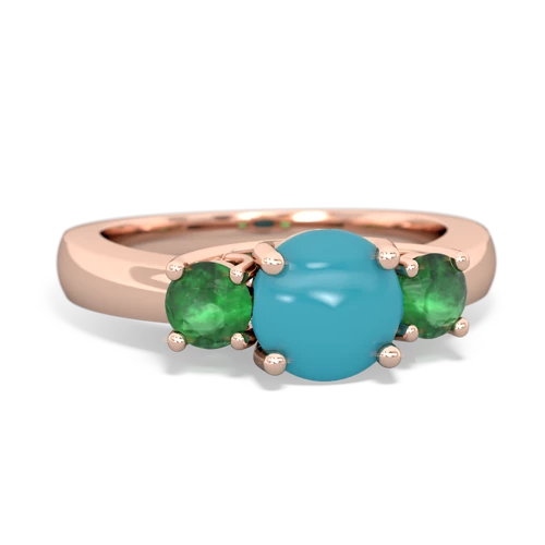 turquoise-emerald timeless ring