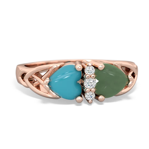 turquoise-jade celtic ring